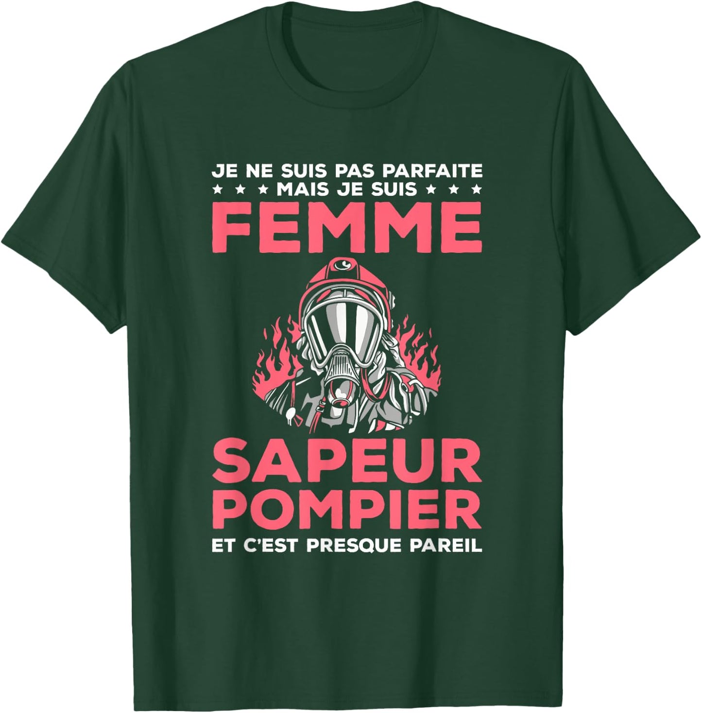 Fireman And , Black, S T-Shirt - T-Shirt | Forest