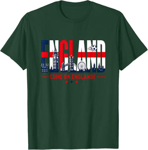 England Soccer Come Again England Football 2026 Fußball T-Shirt - T-Shirt | Forest