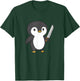 Funny Murderous Penguin Knife T-Shirt - T-Shirt | Forest