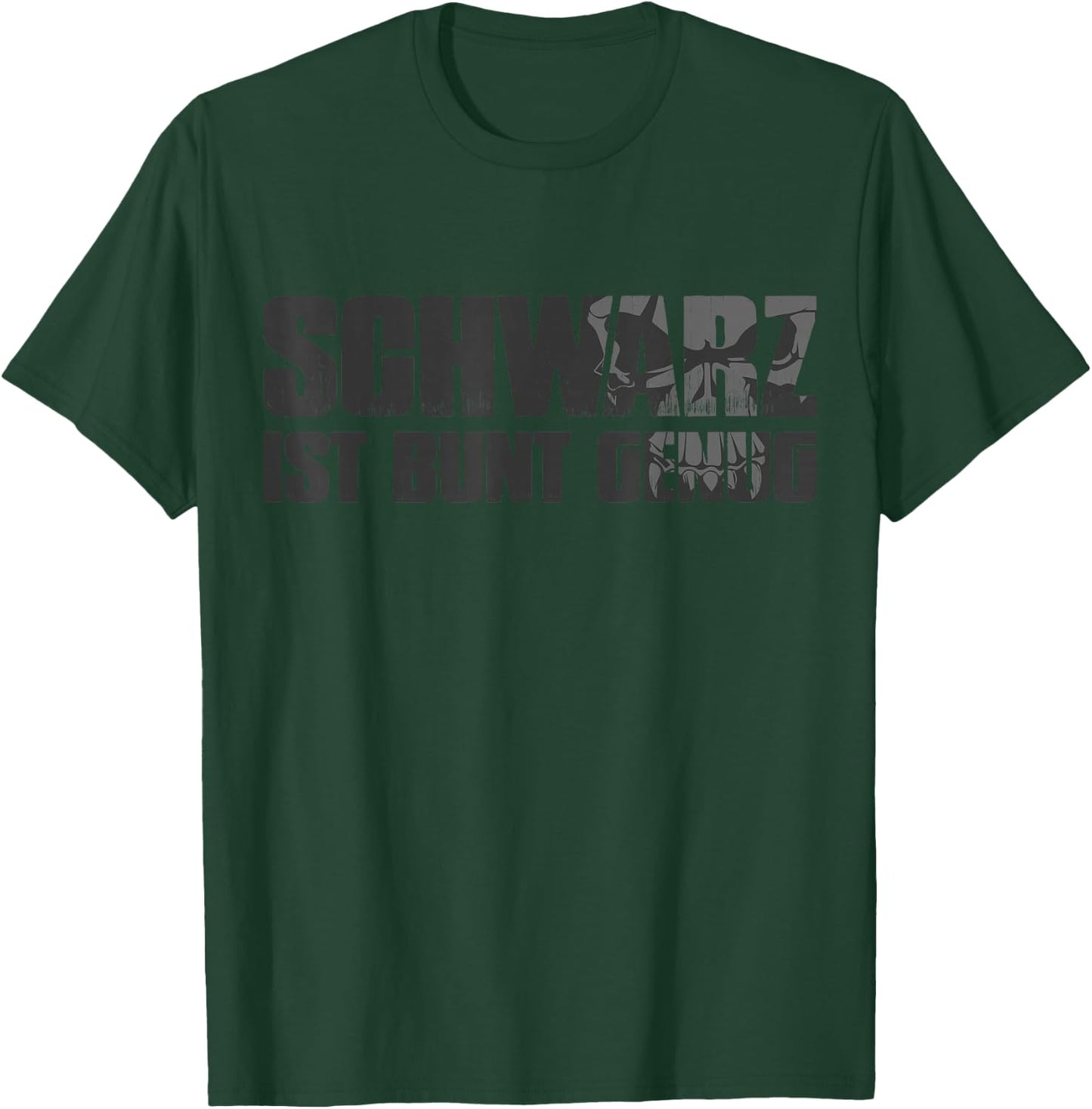 Black Edition Black is Colourful Enough, black T-Shirt - T-Shirt | Forest