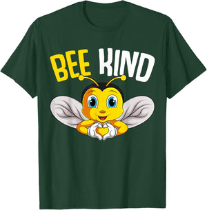 Bee Child Bees Girls Children Women T-Shirt - T-Shirt | Forest