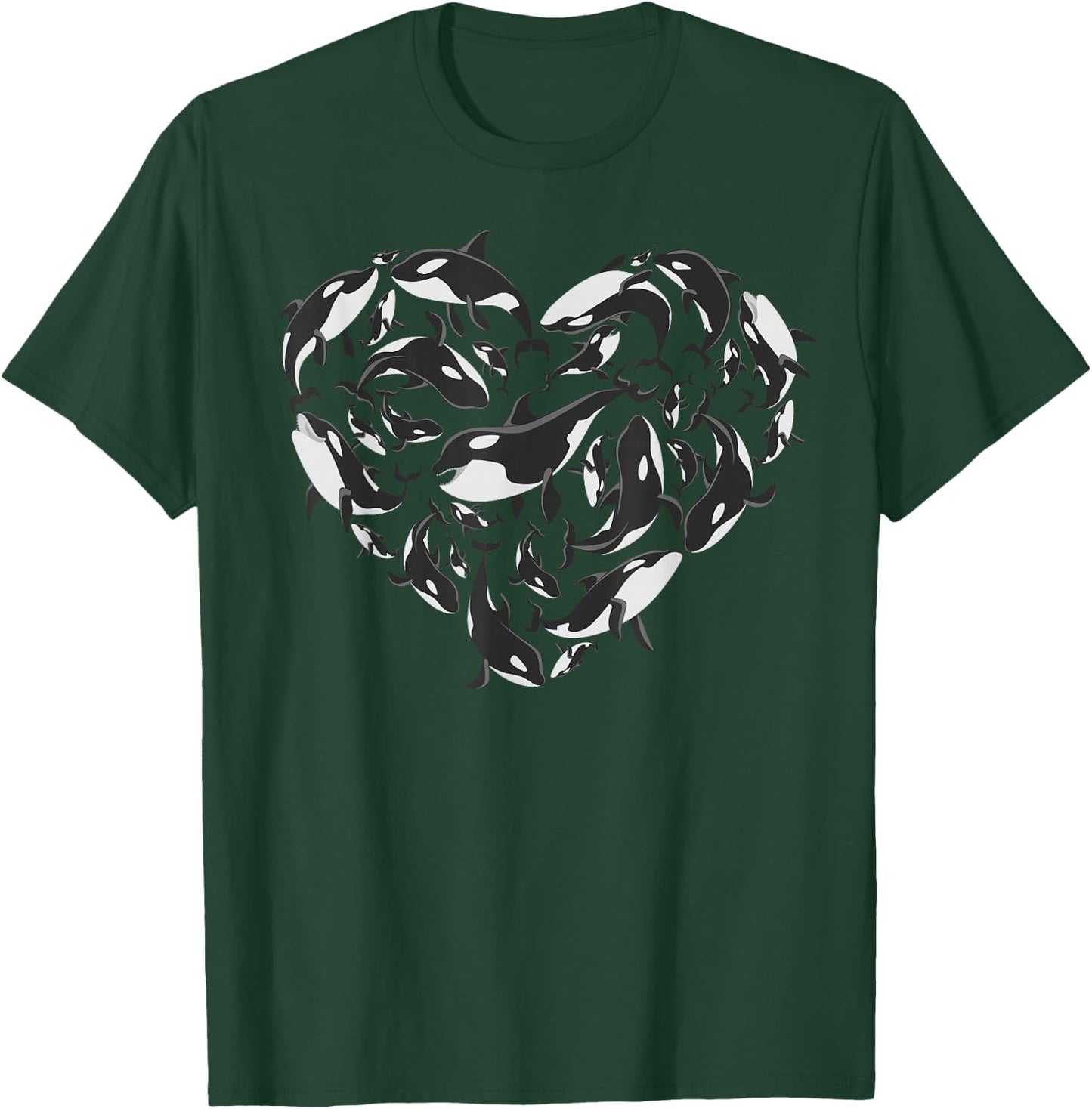 Best Orca Design Women Kids Killer Whale Orca Lover T-Shirt - T-Shirt | Forest