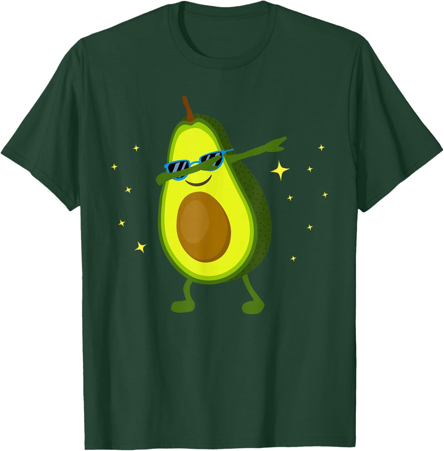 Dabbing Avocado Dabbing Fruit Shirts Vegan Avocado T-Shirt - T-Shirt | Forest