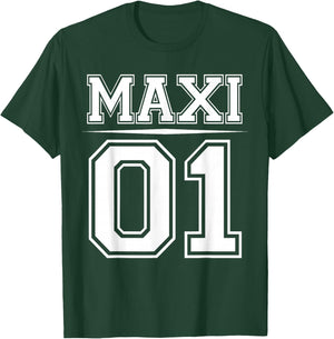 MAXI 01 Familien Outfit | Mutter Vater Kind Set Partnerlook T-Shirt - T-Shirt | Forest