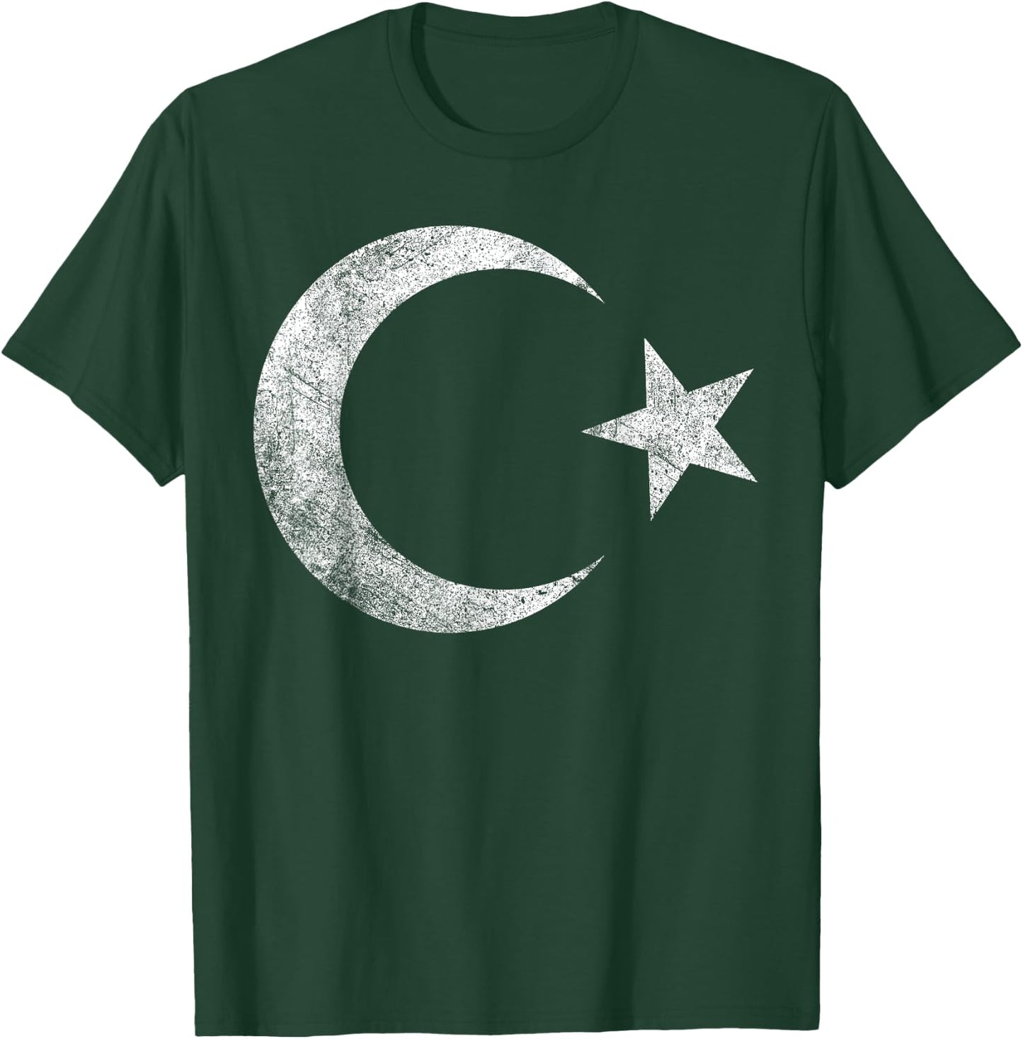 Turkish flag of Turkey cool distressed vintage Türkiye pride T-Shirt - T-Shirt | Forest