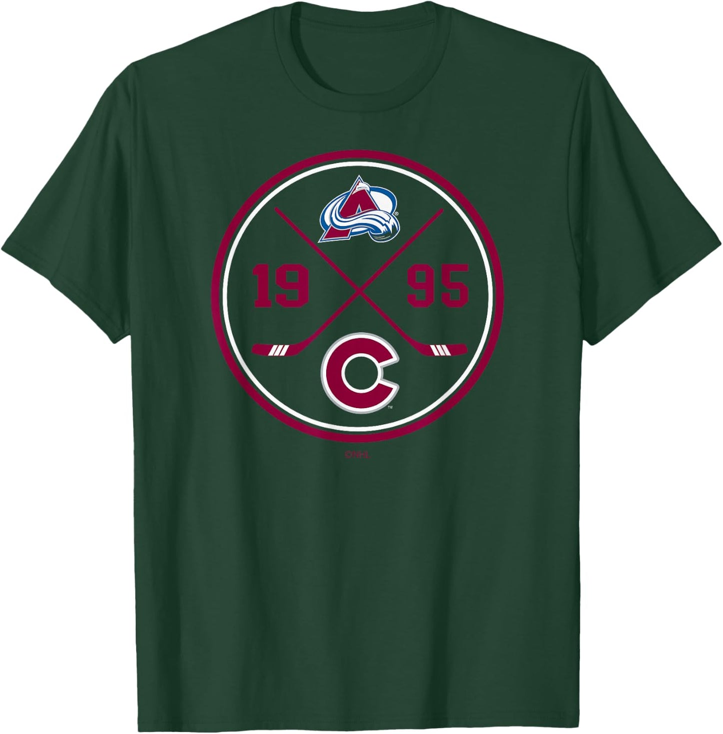 Colorado Avalanche Prize Black Officially Licensed T-Shirt - T-Shirt | Forest