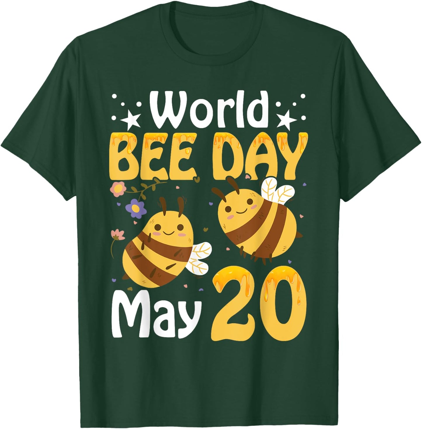 World bee day - bees T-Shirt - T-Shirt | Forest