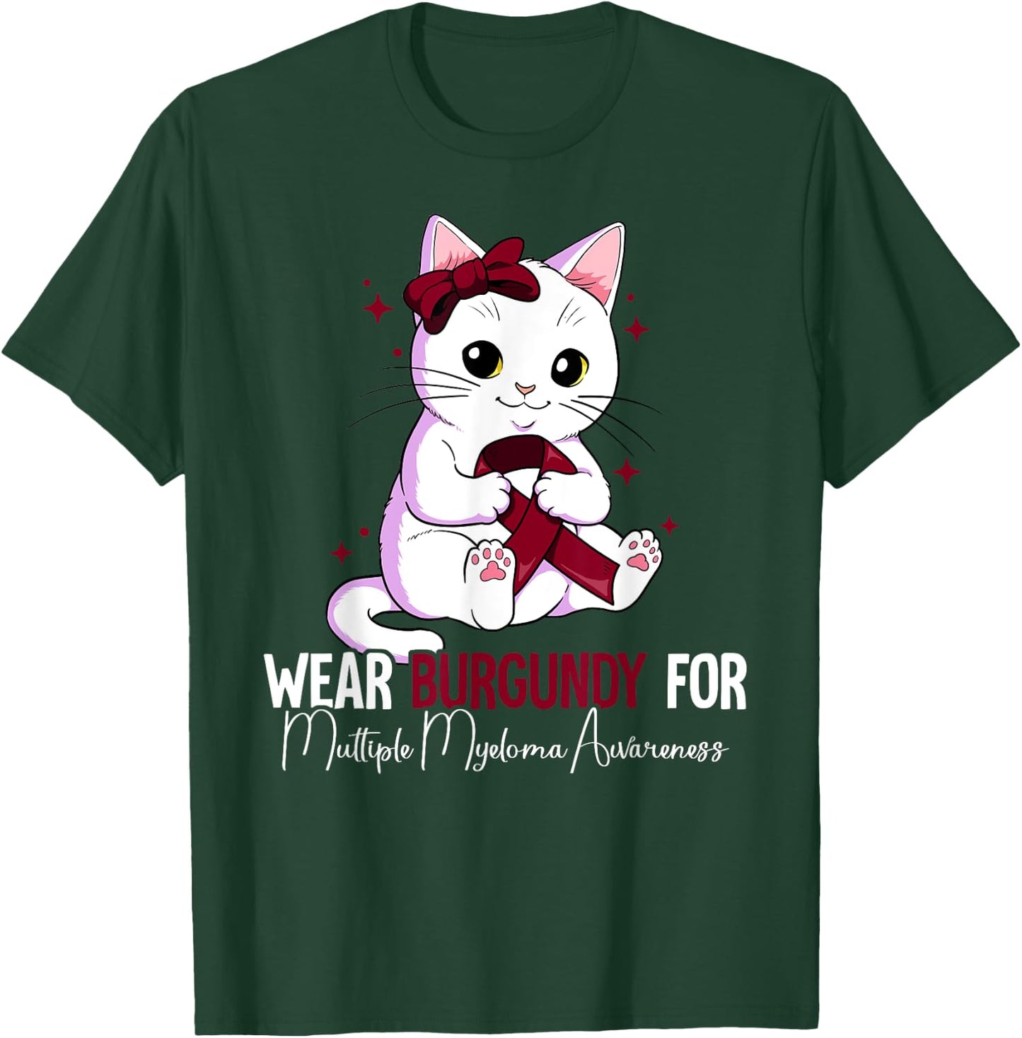 Multiple Myeloma Awareness T-Shirt - T-Shirt | Forest
