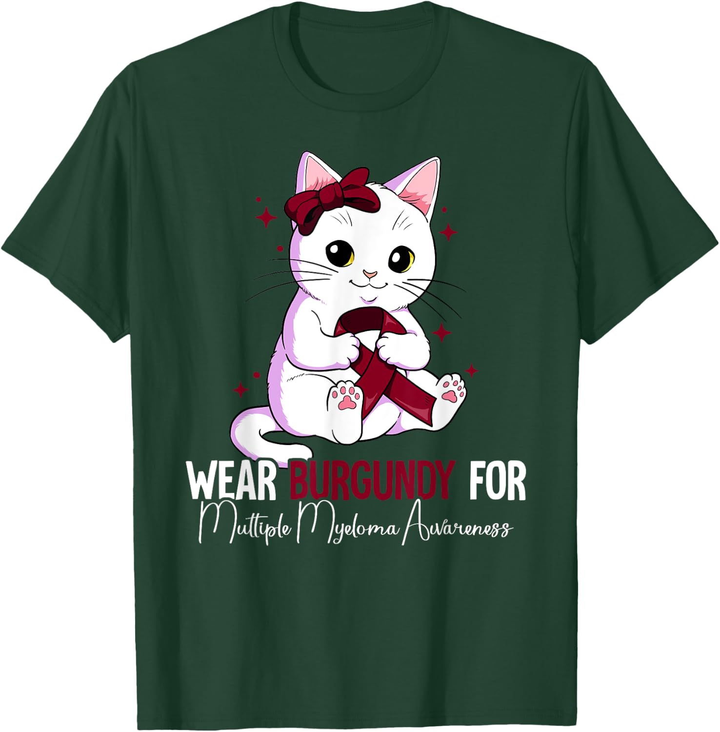 Multiple Myeloma Awareness T-Shirt - T-Shirt | Forest