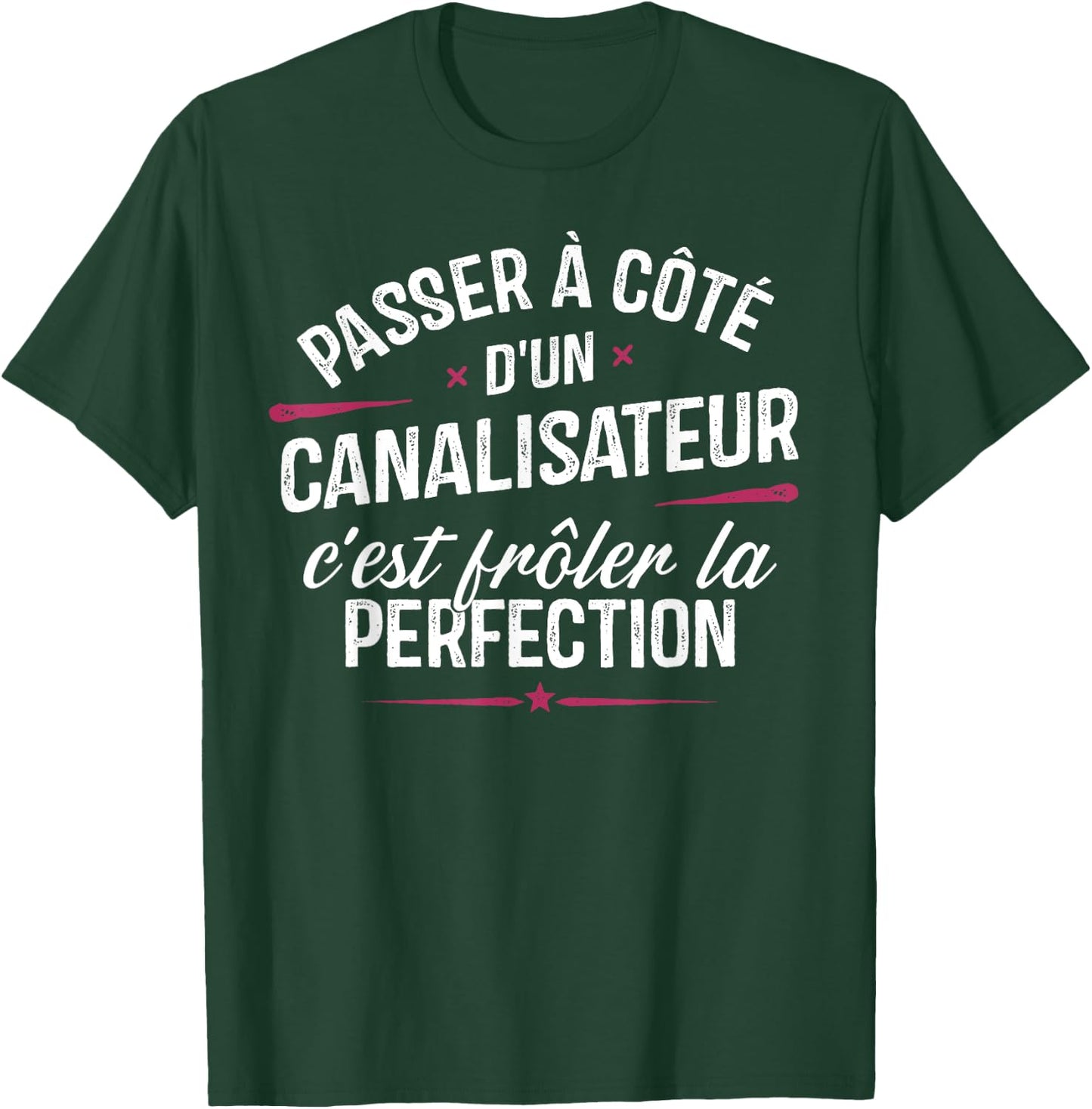 Canalisateur Cadeau métier Drole Homme Canalisateur T-Shirt - T-Shirt | Forest