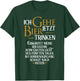 Ich Gehe Jetzt Bier Drinking I Funny Saufen Party Beer , black, s T-Shirt - T-Shirt | Forest