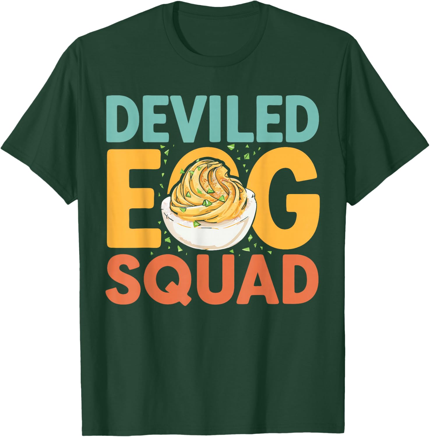 Deviled Egg Squad Thanksgiving Dinner Deviled Eggs T-Shirt - T-Shirt | Forest