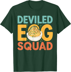 Deviled Egg Squad Thanksgiving Dinner Deviled Eggs T-Shirt - T-Shirt | Forest