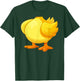 Funny Fat Cute Yellow Duck Body Costume, Halloween Cosplay T-Shirt - T-Shirt | Forest