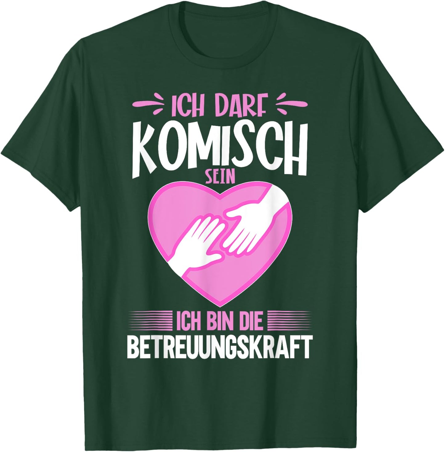 Pflegerin Altenpflege Lustiges Pflegefachkraft T-Shirt - T-Shirt | Forest