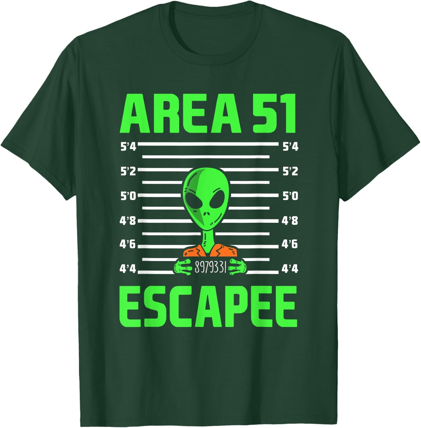 Alien Conspiracy Theory UFO Believer Funny Halloween Costume T-Shirt - T-Shirt | Forest