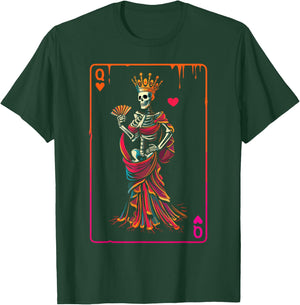 Queen of Hearts Halloween Costume Valentines Card Couple Set T-Shirt - T-Shirt | Forest