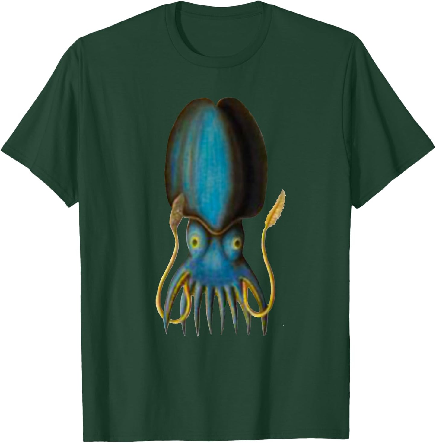 Squid Shirt Funny Awesome Squid T-Shirt - T-Shirt | Forest