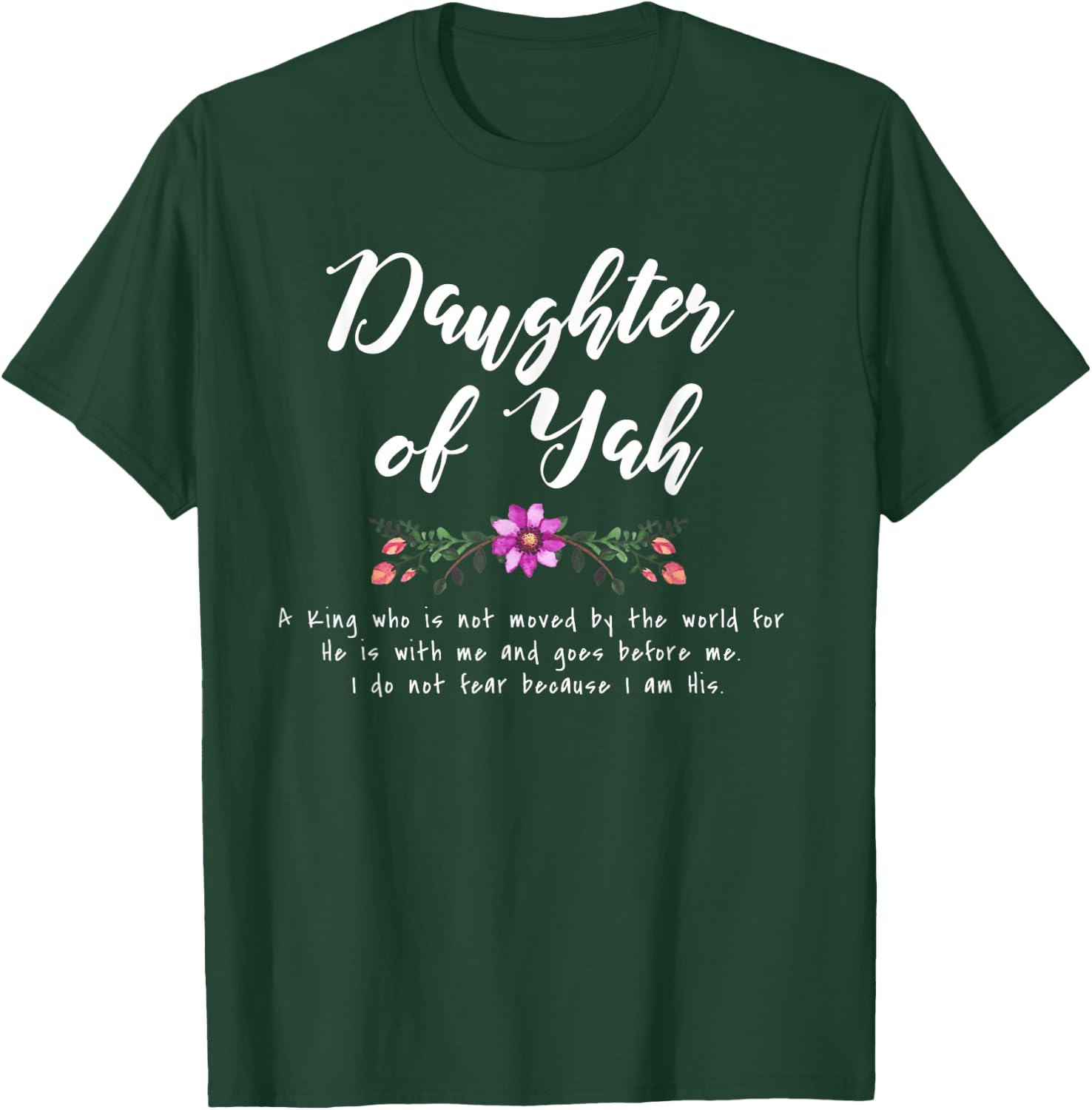 Daughter of Yah Hebrew Roots T-Shirt - T-Shirt | Forest
