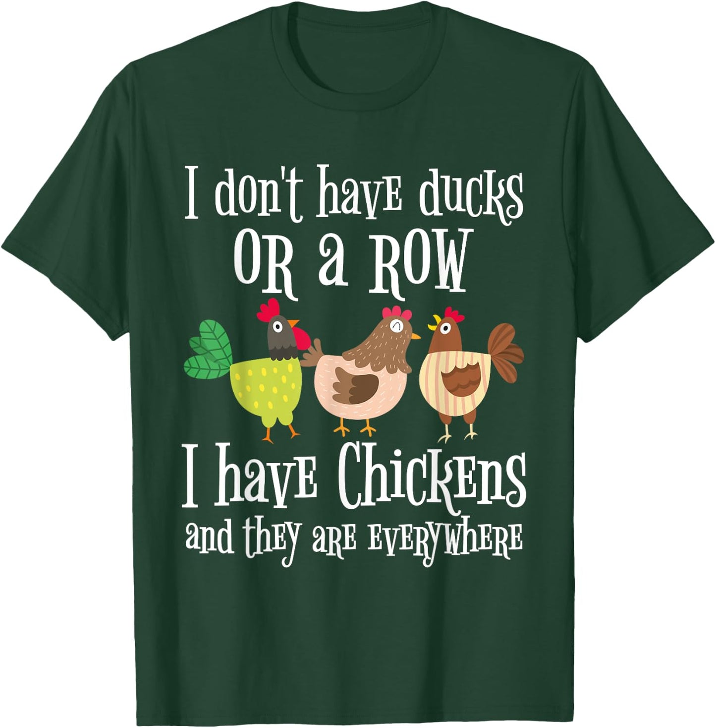 Funny Chicken Lover Graphic and Men Chicken Farmer T-Shirt - T-Shirt | Forest