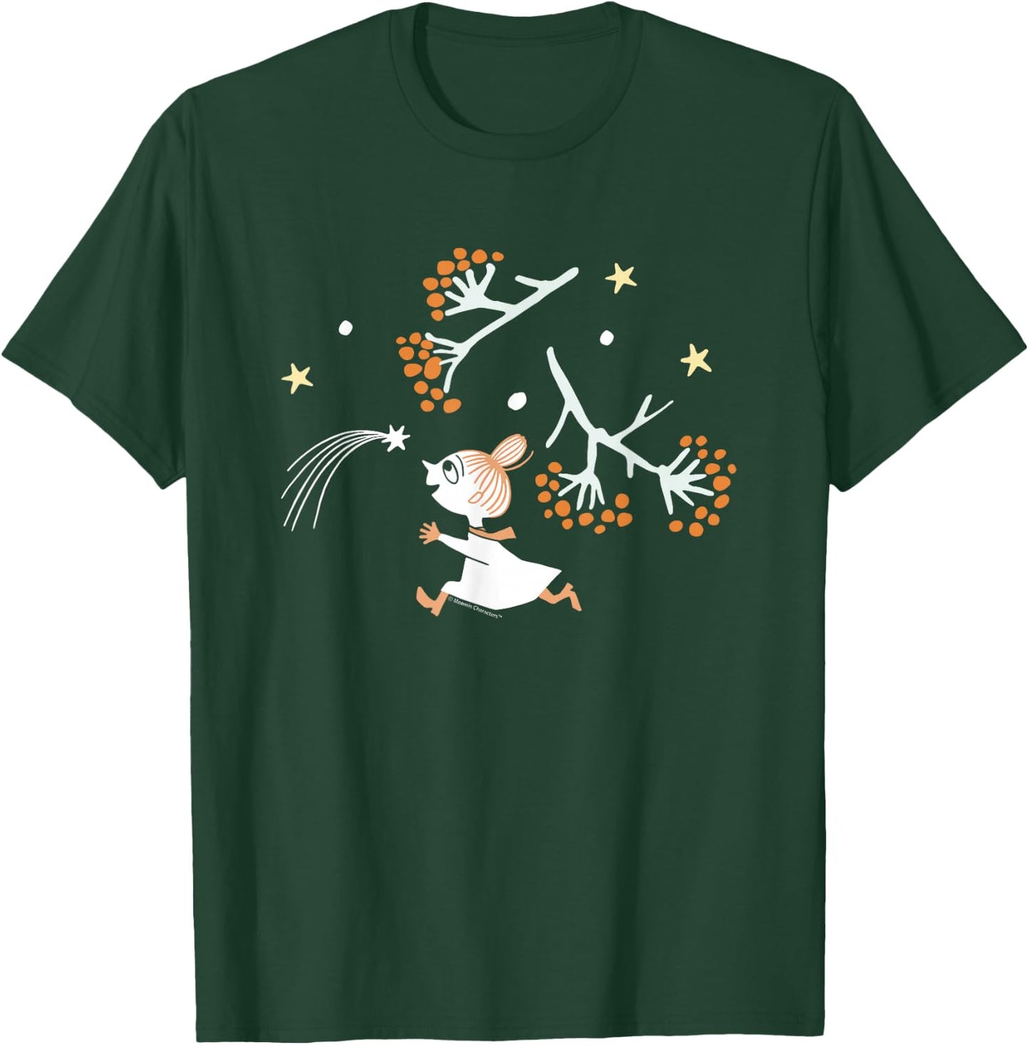 Mumin Little My Shooting Star Herbst Winter T-Shirt - T-Shirt | Forest