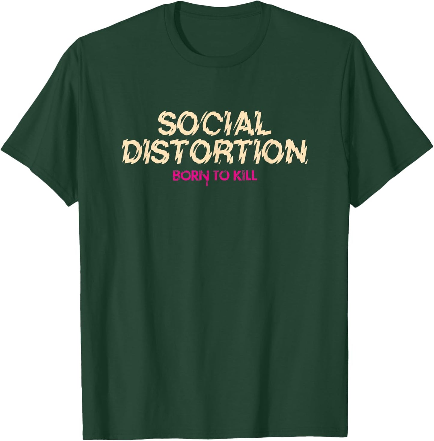 Offizielle Social Distortion Born to Kill Skelly T-Shirt - T-Shirt | Forest