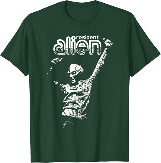 Alien Resident , Black, S T-Shirt - T-Shirt | Forest