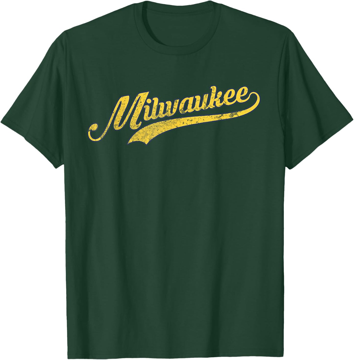 Milwaukee Baseball classic vintage T-Shirt - T-Shirt | Forest