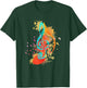 Colorful Treble Clef Music Theory Musician Teacher Birds T-Shirt - T-Shirt | Forest