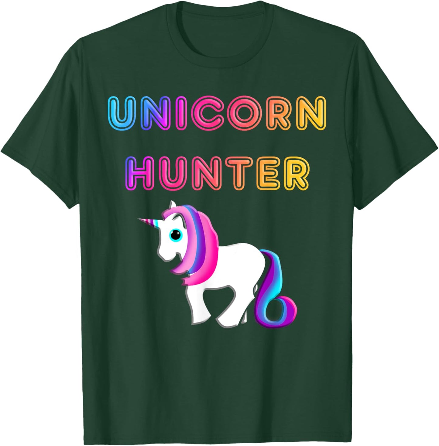 Unicorn Hunter T-Shirt - T-Shirt | Forest
