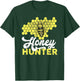 Beekeeper Honeycomb Bee Honey Hunter T-Shirt - T-Shirt | Forest