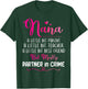 Nana Little Bit Parent Teacher Best Friend Partner In Crime T-Shirt - T-Shirt | Forest