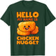 Hello My Name is Chicken Nugget Costume Kids Chicken Nugget T-Shirt - T-Shirt | Forest