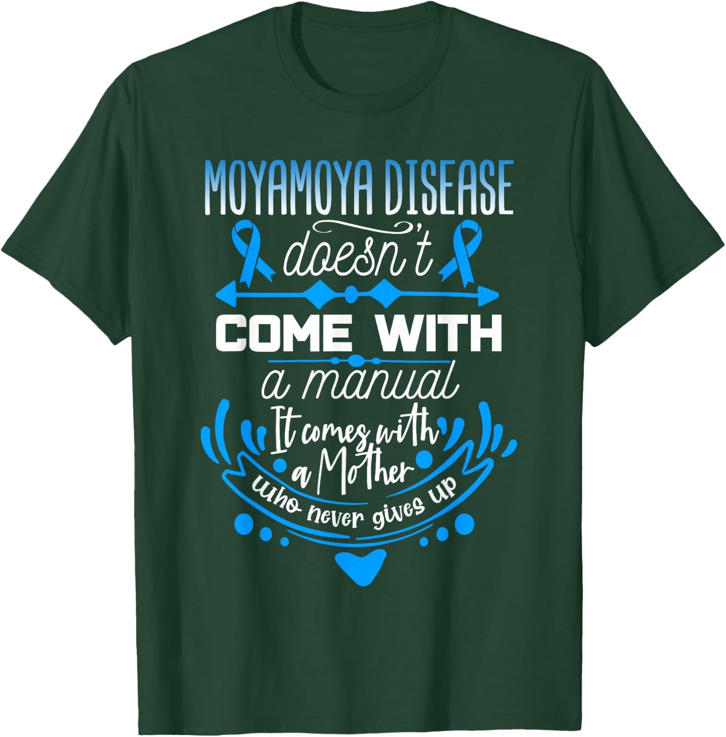 Moyamoya Disease Awareness T-Shirt - T-Shirt | Forest