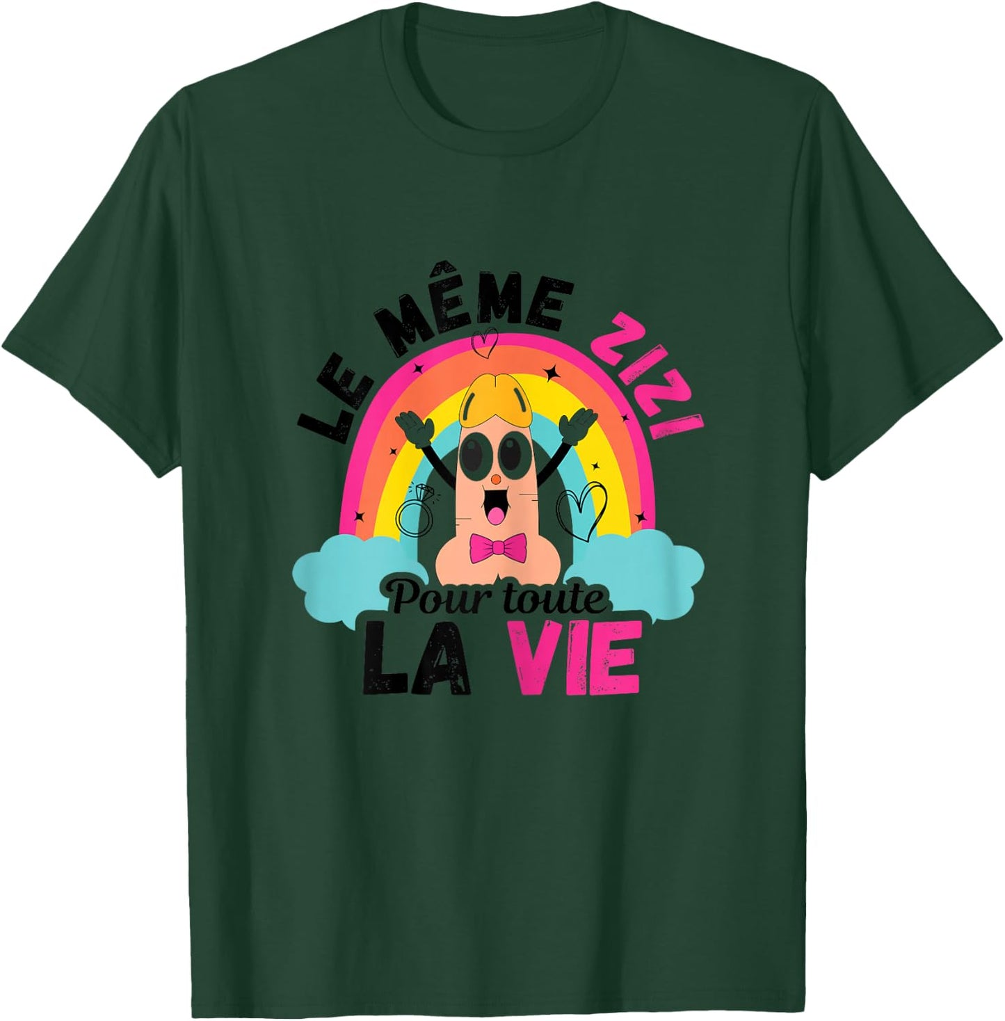 The same zizi for all life T shirt EVJF Funeral Life , white, Female X-Small T-Shirt - T-Shirt | Forest