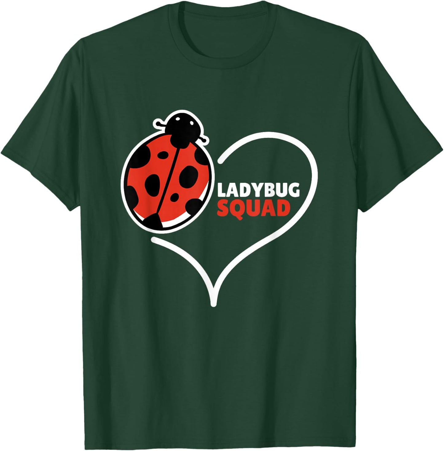 Ladybug Costume Women Ladybug Squad T-Shirt - T-Shirt | Forest