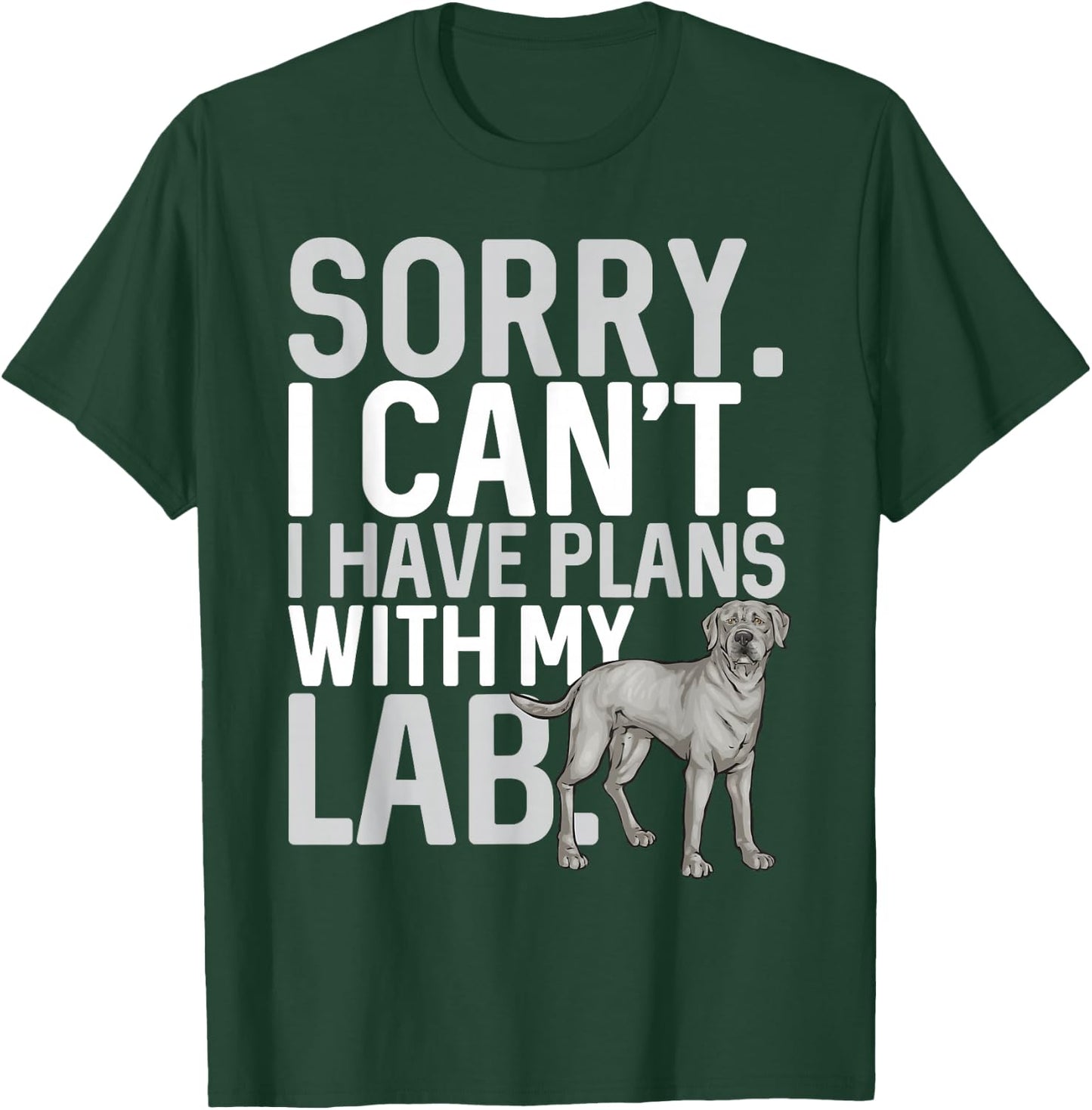 Silver Lab Silver Labrador Retriever T-Shirt - T-Shirt | Forest