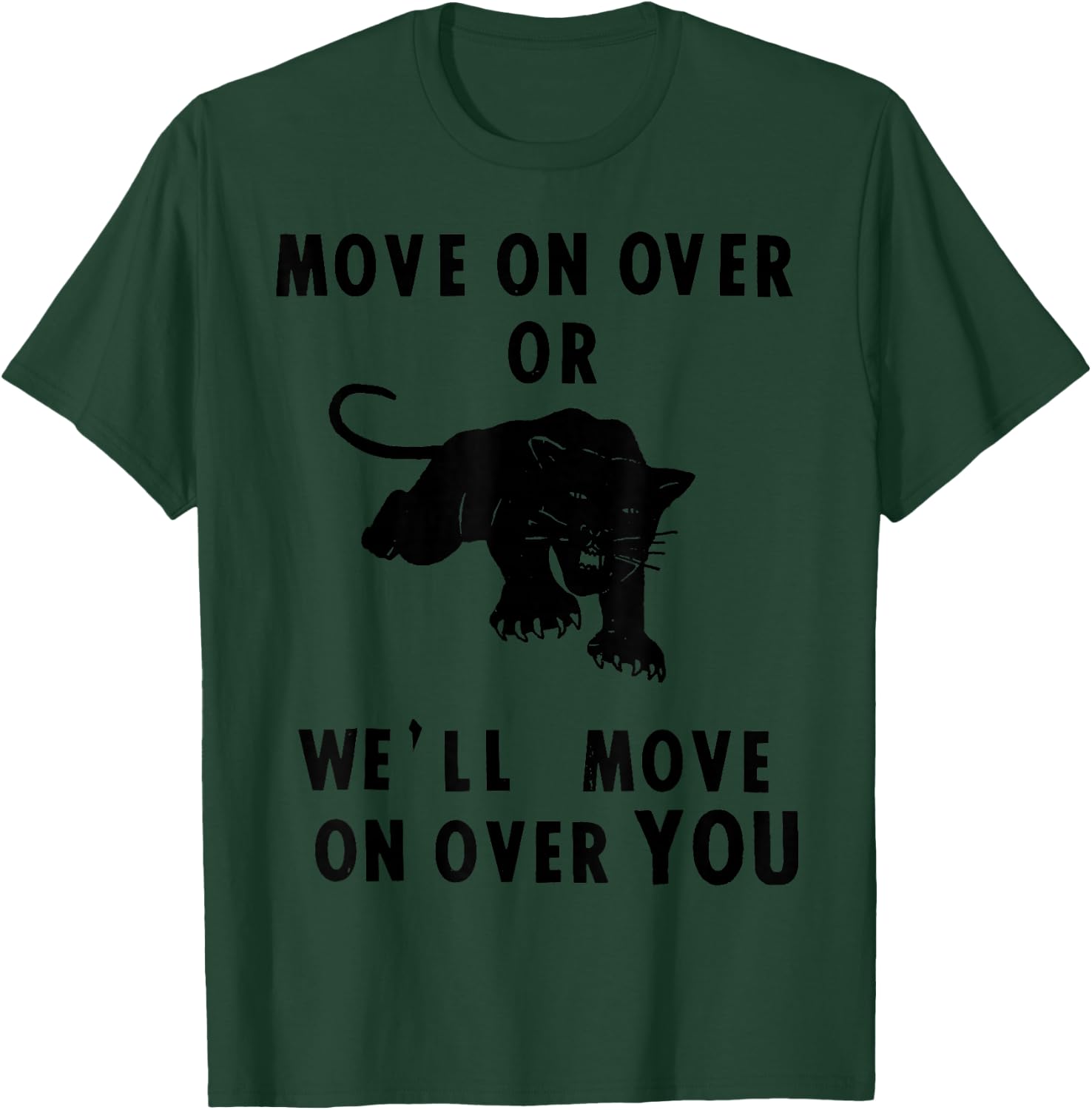 Vintage Black History BPP Self Defense Black Panthers Party T-Shirt - T-Shirt | Forest