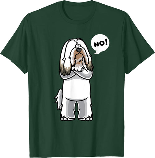 Stubborn Tibetan Terrier Dog Women Girls Kids