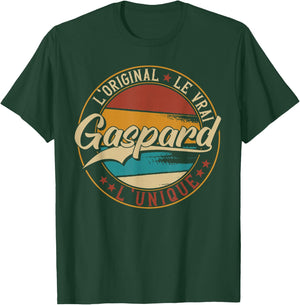 Gaspard The Original Le Vrai L'Unique Men & Boys , Black T-Shirt - T-Shirt | Forest