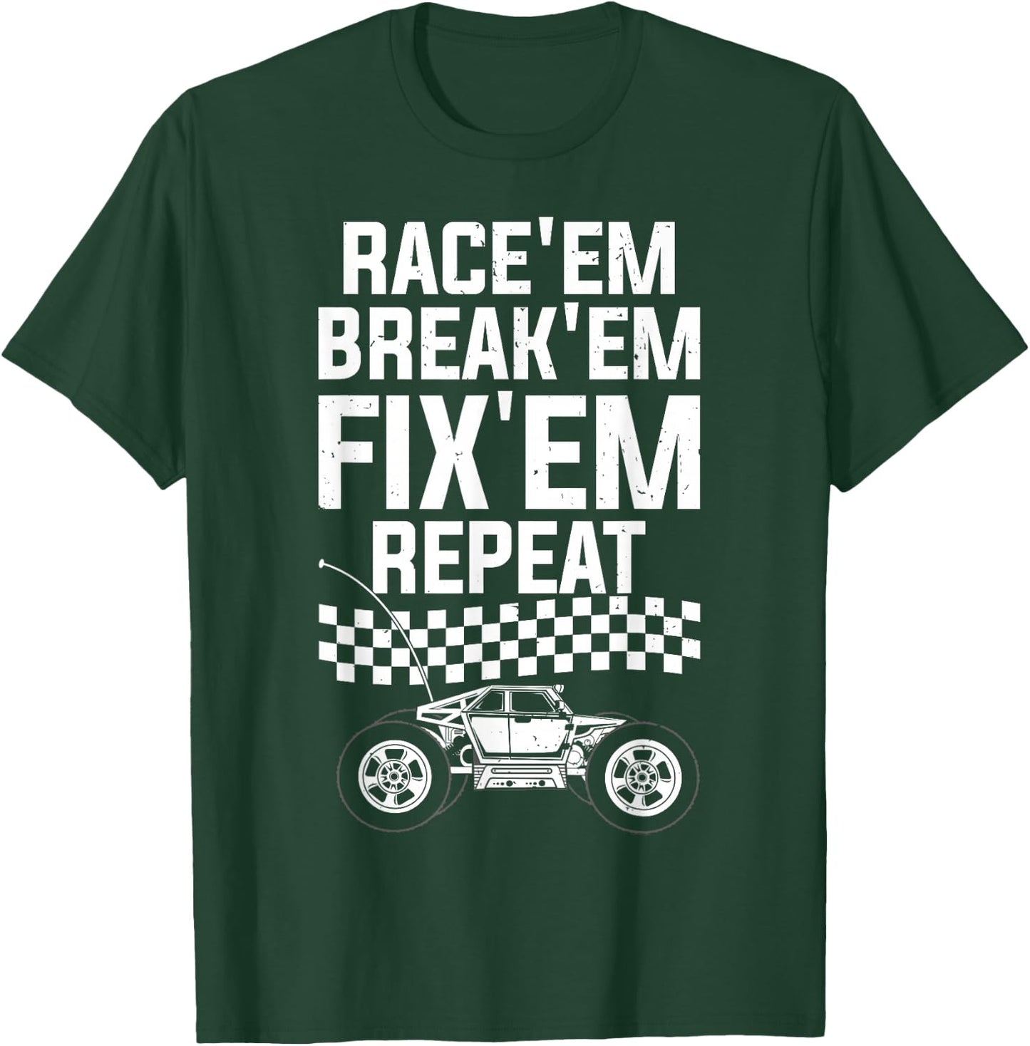 Best RC Car Art Women RC Racer RC Car Fan RC Racing T-Shirt - T-Shirt | Forest