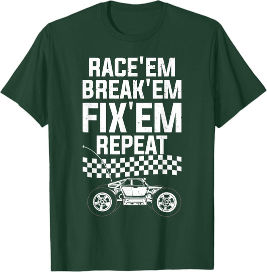 Best RC Car Art Women RC Racer RC Car Fan RC Racing T-Shirt - T-Shirt | Forest