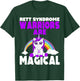 Rett Syndrome Awareness Purple Ribbon Cute Magical Unicorn T-Shirt - T-Shirt | Forest