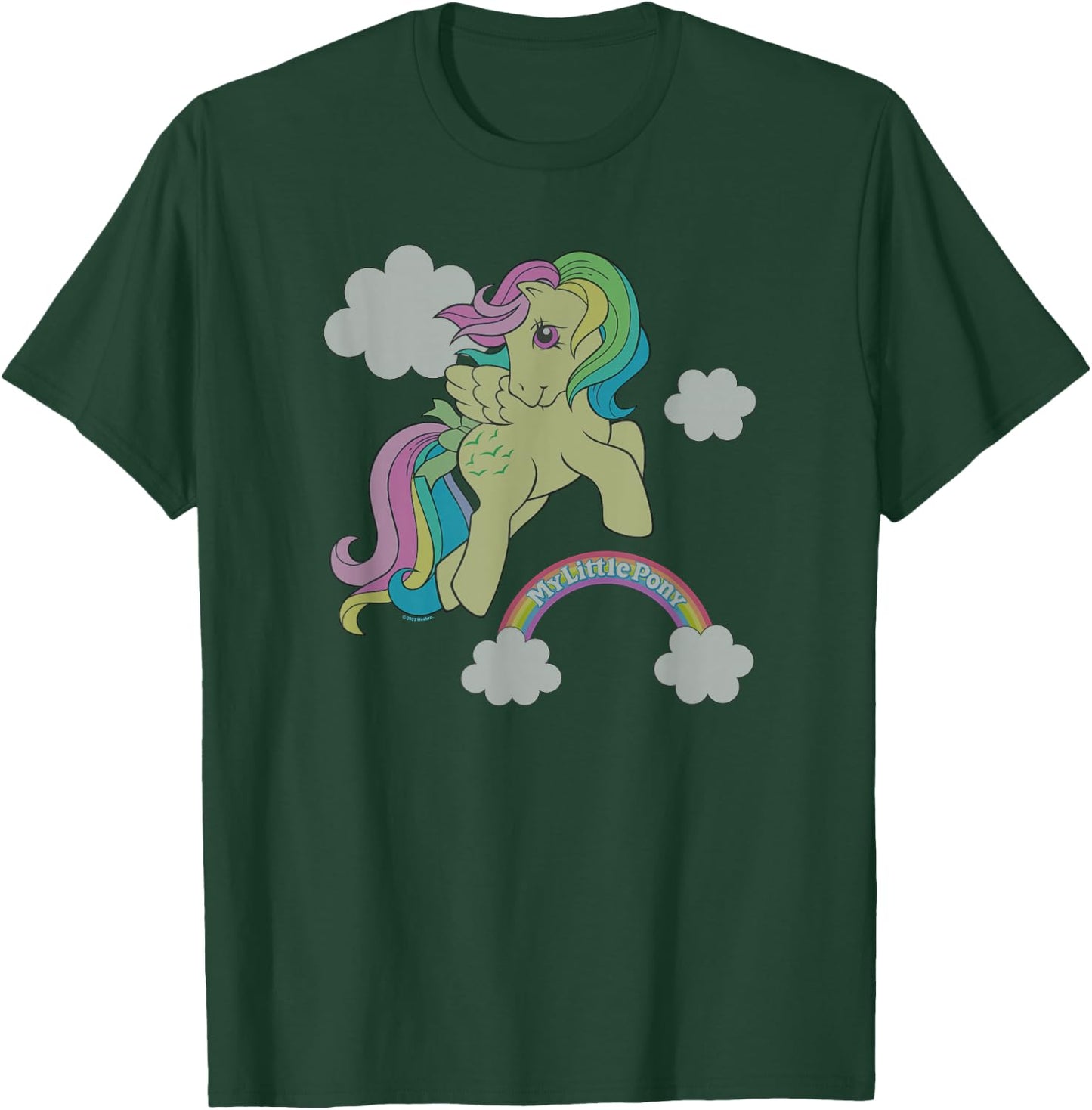 My Little Pony Retro Rainbow Skydancer Pegasus Flight T-Shirt - T-Shirt | Forest