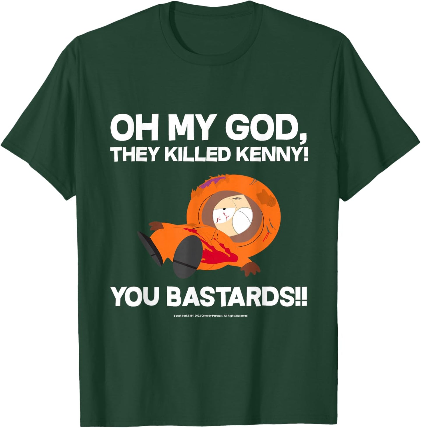 South Park Oh mein Gott, sie haben Kenny getötet! T-Shirt - T-Shirt | Forest