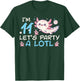 Im 11 Lets Party A Lotl Axolotl 11th Birthday Boys Girls Kid T-Shirt - T-Shirt | Forest