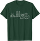 Signature York UK City Skyline - England Souvenir T-Shirt - T-Shirt | Forest