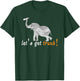 Let's Get Trunk / Drunk Funny Cartoon Elephant Pun T Shirt T-Shirt - T-Shirt | Forest