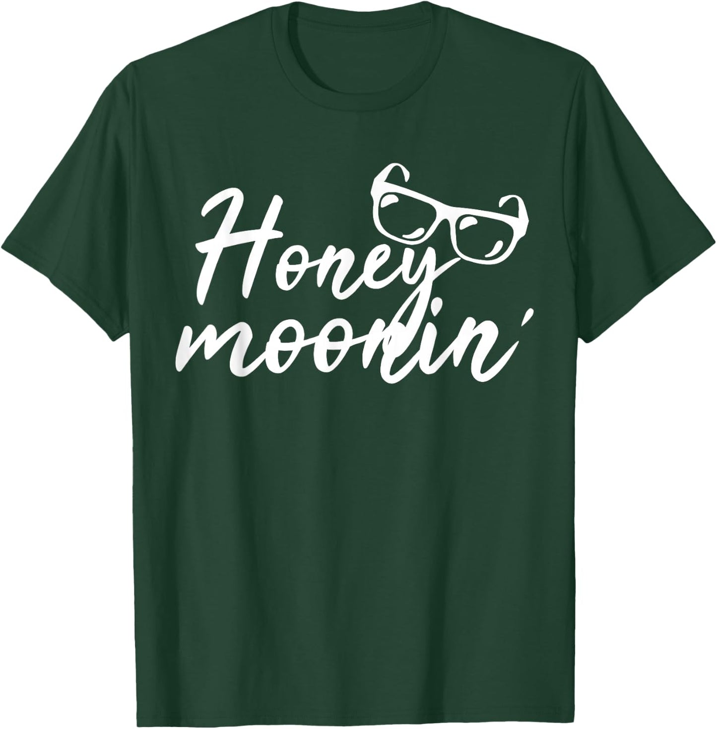 Honey Moonin Couple Honeymoon T-Shirt - T-Shirt | Forest