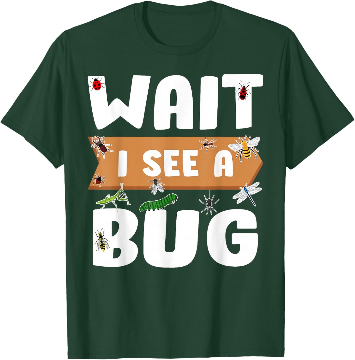 Cool Bug Design Women Entomology Insect Pet Animal T-Shirt - T-Shirt | Forest